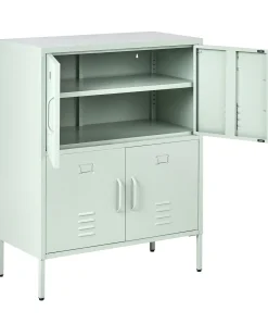 Discount Szafka biurowa HOLBECK Metal Miętowy Szafki Biurowe|Wszystko Do Przechowywania