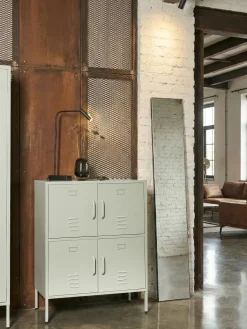 Discount Szafka biurowa HOLBECK Metal Miętowy Szafki Biurowe|Wszystko Do Przechowywania