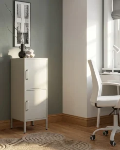 Outlet Szafka biurowa HURON Metal Jasno Szafki Biurowe|Wszystko Do Przechowywania