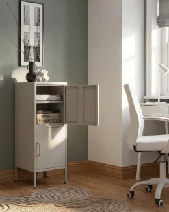 Outlet Szafka biurowa HURON Metal Jasno Szafki Biurowe|Wszystko Do Przechowywania