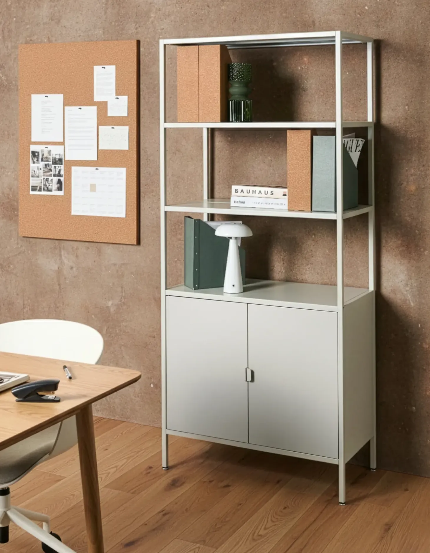 Sale Szafka biurowa KAURI Metal Jasno Szafki Biurowe|Wszystko Do Przechowywania