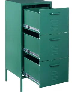 Clearance Szafka biurowa WOSTOK Metal Ciemno Szafki Biurowe|Wszystko Do Przechowywania