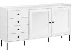Clearance Szafka 2-drzwiowa ALCOVE Biały Szafki I Komody|Szafki I Komody