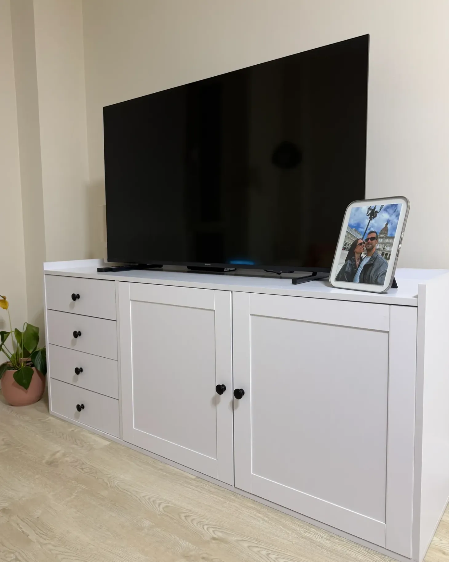 Clearance Szafka 2-drzwiowa ALCOVE Biały Szafki I Komody|Szafki I Komody