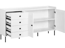 Clearance Szafka 2-drzwiowa ALCOVE Biały Szafki I Komody|Szafki I Komody
