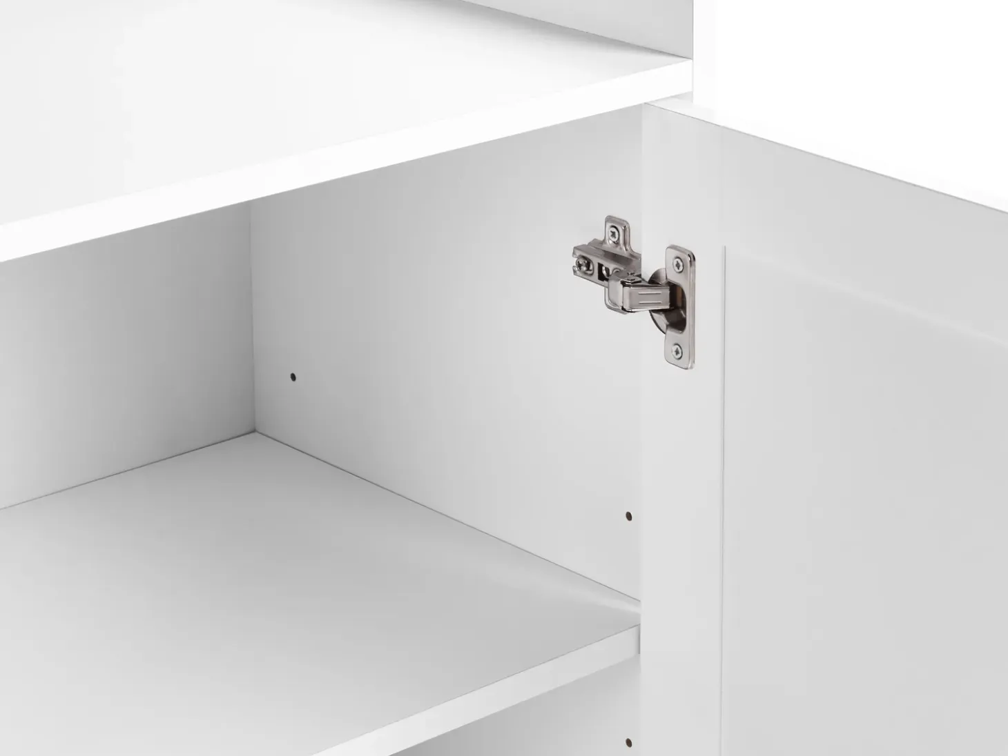 Clearance Szafka 2-drzwiowa ALCOVE Biały Szafki I Komody|Szafki I Komody