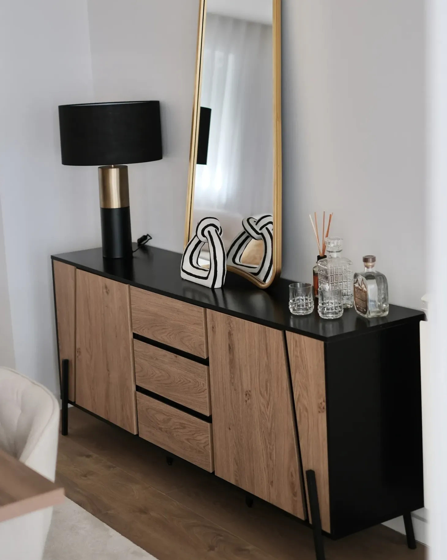 Discount BLACKPOOL Brązowy/ czarny Szafki I Komody|Szafki I Komody