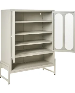 Clearance SOLETTA Metal Jasno Szafki I Komody|Szafki I Komody