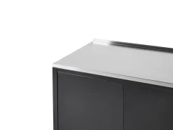 Szafka kuchenna ogrodowa VILAMA Czarny Metal