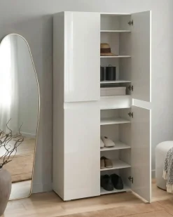 Discount Szafka na buty LETHBRIDGE Szafki Na Buty|Wszystko Do Przechowywania