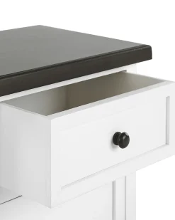Clearance Szafka nocna 1 szuflada LAYOLA Biały Wszystkie Stoły|Wszystkie Stoły