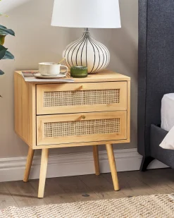 Best PEROTE Rattan Jasnobrązowy Wszystkie Stoły|Wszystkie Stoły