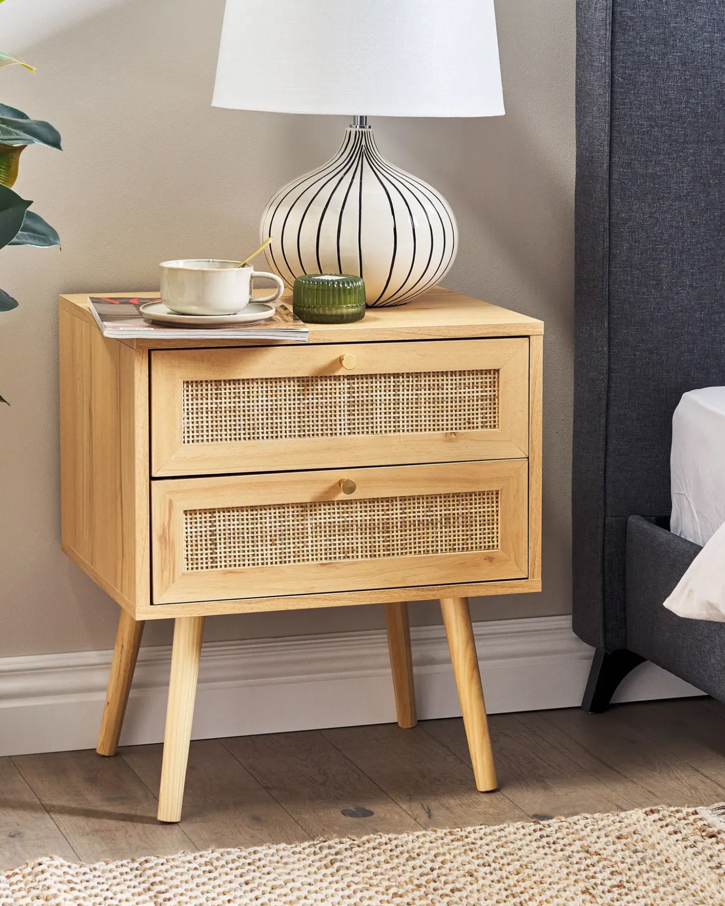 Best PEROTE Rattan Jasnobrązowy Wszystkie Stoły|Wszystkie Stoły