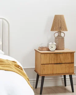 Discount TIMMINS Drewno sosnowe Brązowy Wszystkie Stoły|Wszystkie Stoły