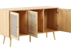 New PEROTE Rattan Jasnobrązowy Szafki I Komody|Szafki I Komody