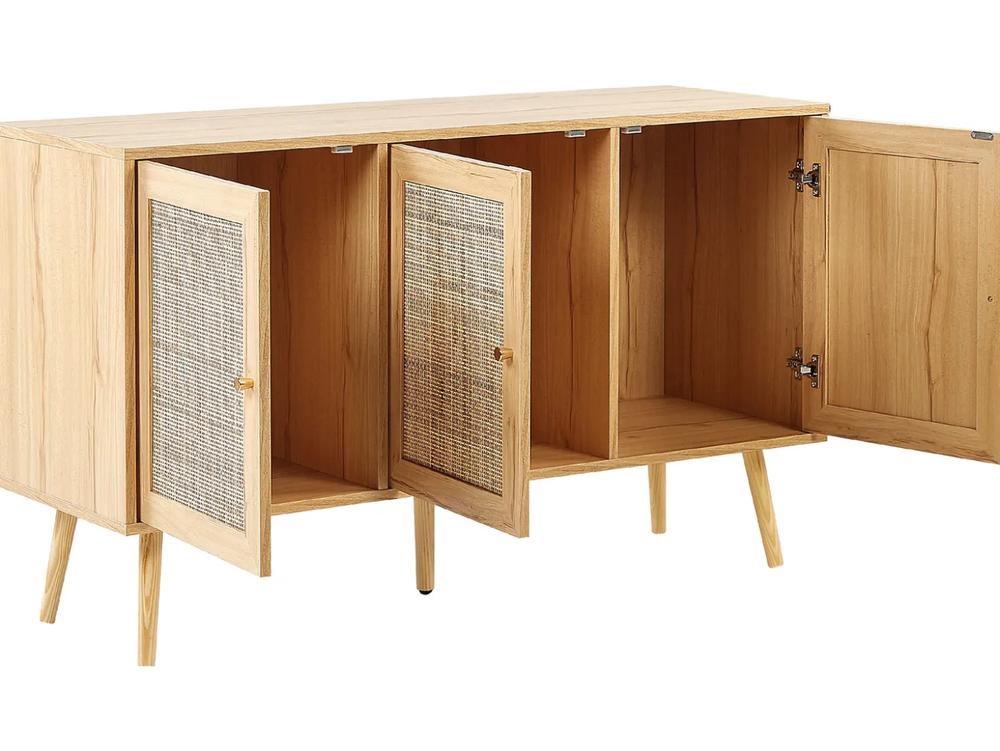 New PEROTE Rattan Jasnobrązowy Szafki I Komody|Szafki I Komody