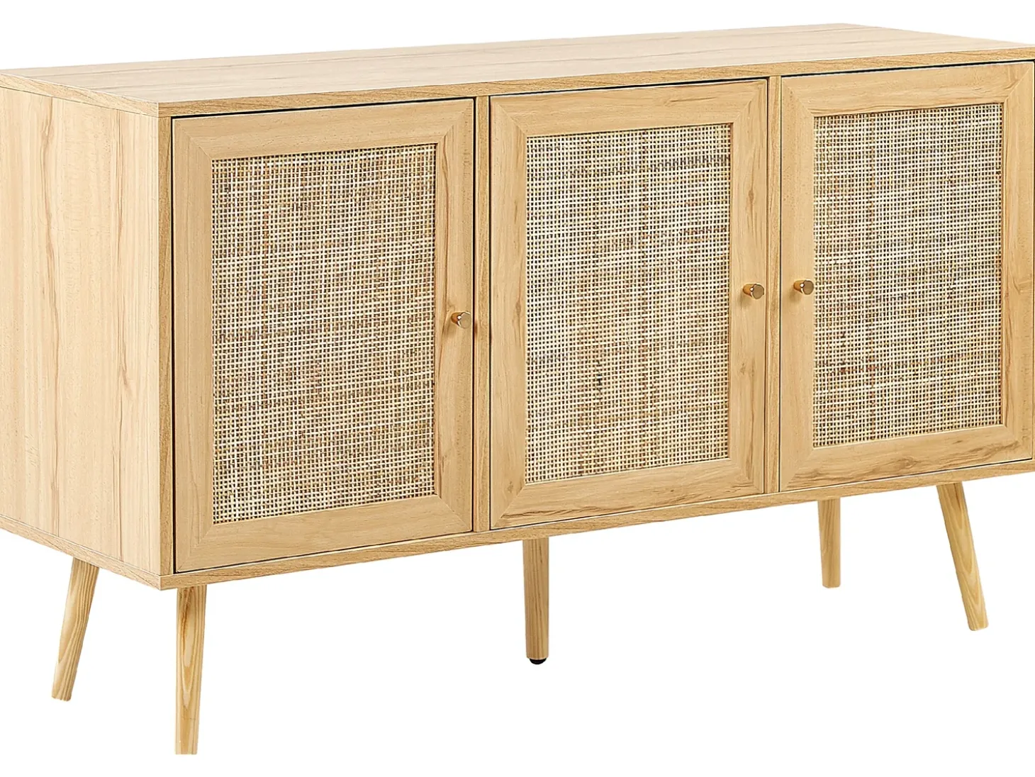 New PEROTE Rattan Jasnobrązowy Szafki I Komody|Szafki I Komody