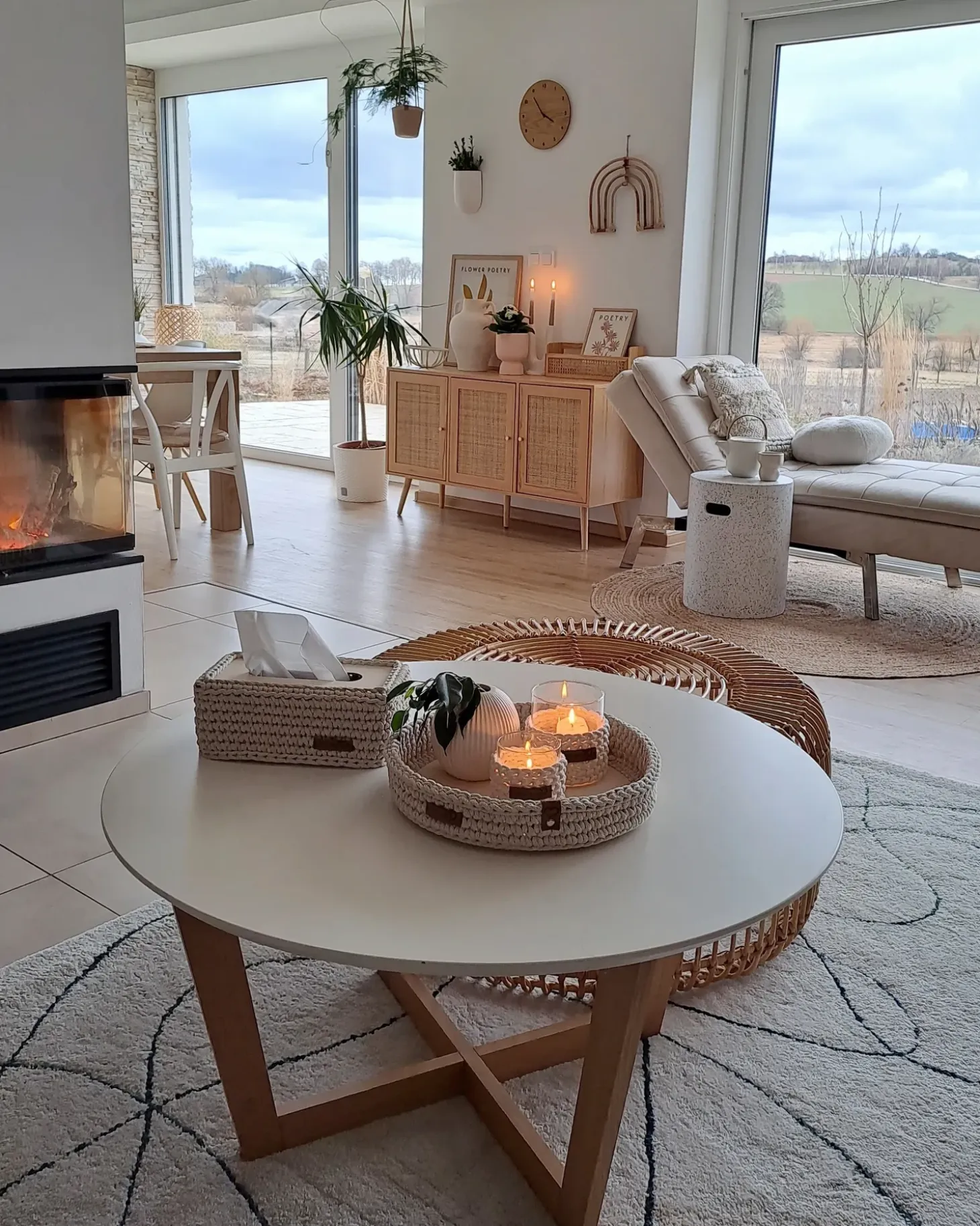 New PEROTE Rattan Jasnobrązowy Szafki I Komody|Szafki I Komody