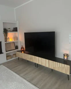 Outlet DALCROSS Brązowy/ czarny Szafki Rtv|Wszystko Do Przechowywania