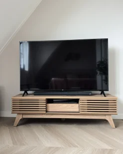 Best Szafka RTV DETROIT II Jasno Szafki Rtv|Wszystko Do Przechowywania