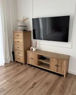 Discount SALTON Drewno sasafras Szafki Rtv|Wszystko Do Przechowywania
