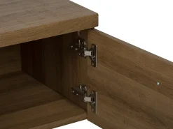 TIMBER Ciemnobrązowy Szafki Rtv|Wszystko Do Przechowywania