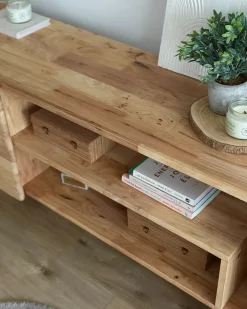 Discount Szafka RTV WESTFIELD Drewno Jasno Szafki Rtv|Wszystko Do Przechowywania