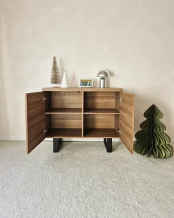 Discount TIMBER Ciemnobrązowy Szafki I Komody|Szafki I Komody