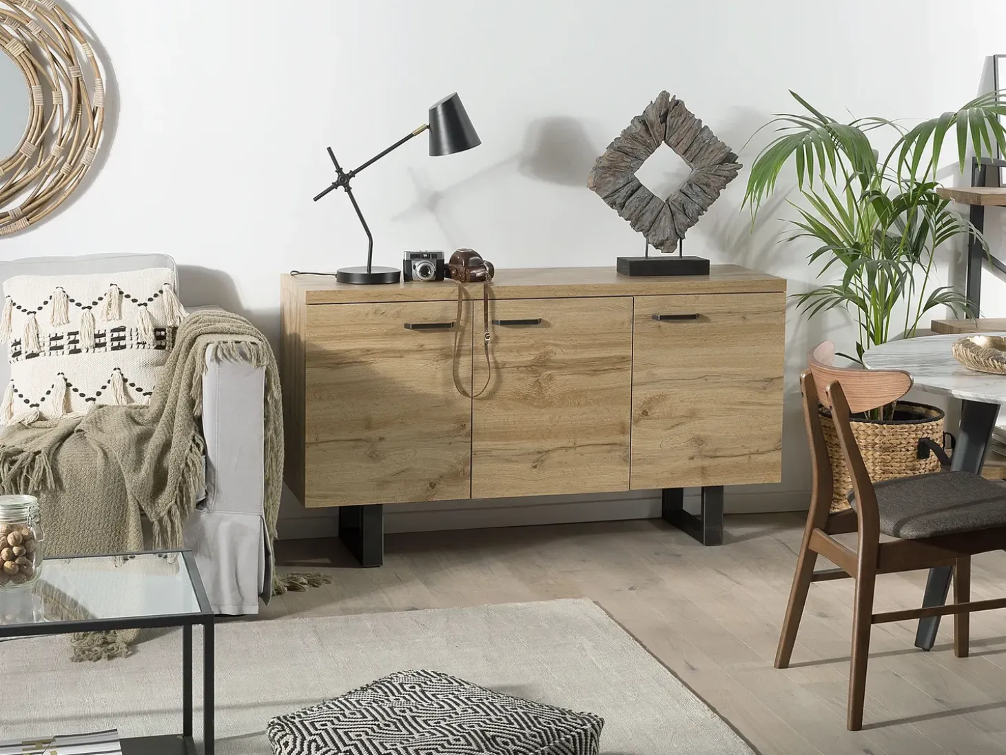 New TIMBER Jasnobrązowy Szafki I Komody|Szafki I Komody