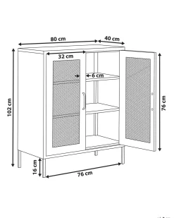 Discount Szafka WAKATIPU Metal Szafki I Komody|Szafki I Komody