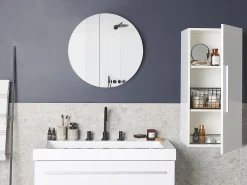 Discount Szafka wisząca łazienkowa BILBAO 40 cm Biały Wszystko Do Przechowywania W Łazience|Szafki Łazienkowe