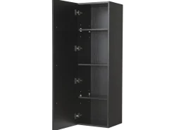 Best Szafka wisząca łazienkowa MATARO 40 cm Czarny Wszystko Do Przechowywania W Łazience|Szafki Łazienkowe