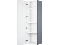 Clearance Szafka wisząca łazienkowa MATARO 40 cm Szary Wszystko Do Przechowywania W Łazience|Szafki Łazienkowe