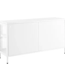 New Szafka ze szklanymi drzwiami NEWPORT Metal 115 cm Wszystko Do Przechowywania W Kuchni|Wszystko Do Przechowywania