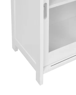 Clearance Szafka ze szklanymi drzwiami CRABTREE 86 cm Wszystko Do Przechowywania W Kuchni|Wszystko Do Przechowywania
