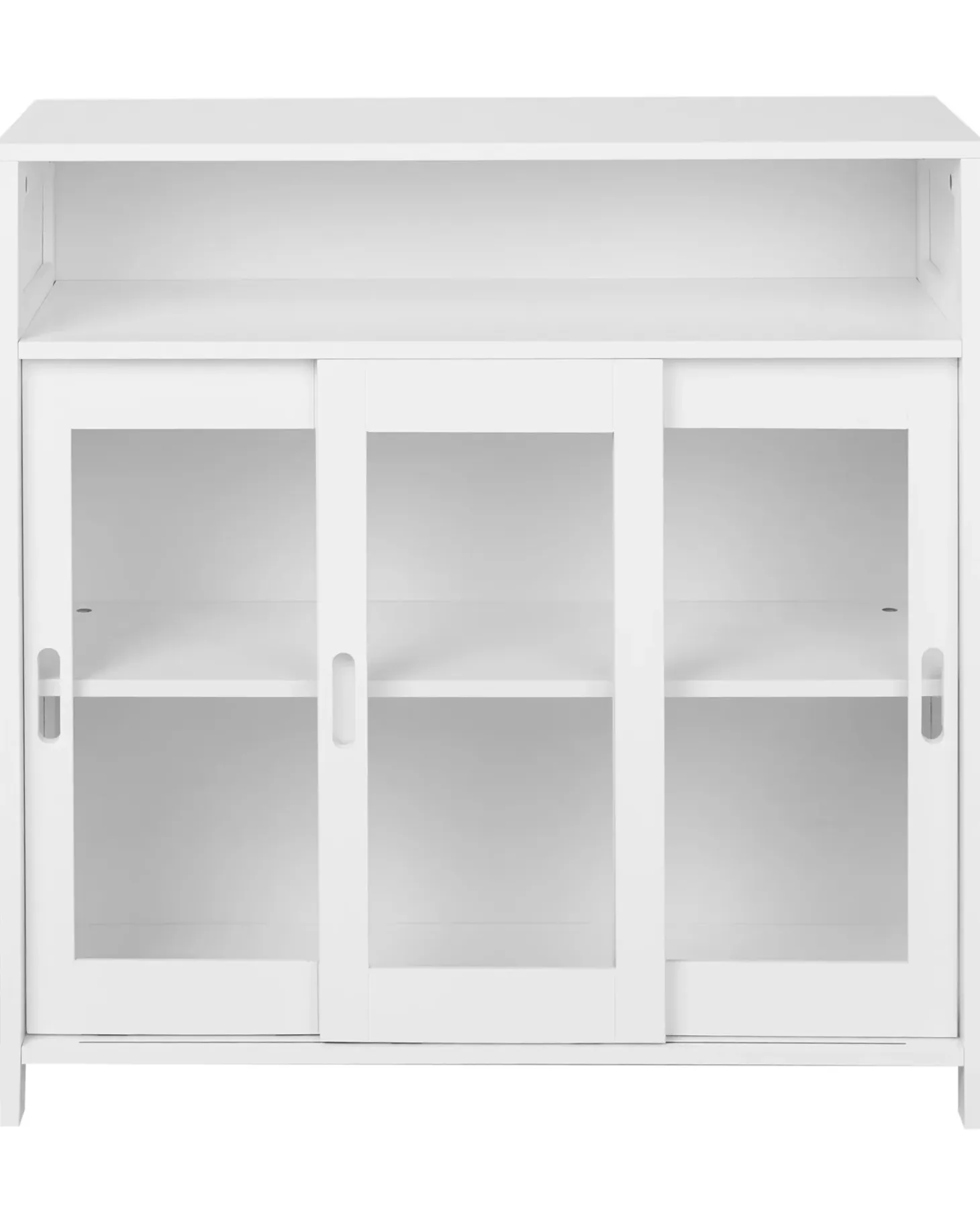 Clearance Szafka ze szklanymi drzwiami CRABTREE 86 cm Wszystko Do Przechowywania W Kuchni|Wszystko Do Przechowywania