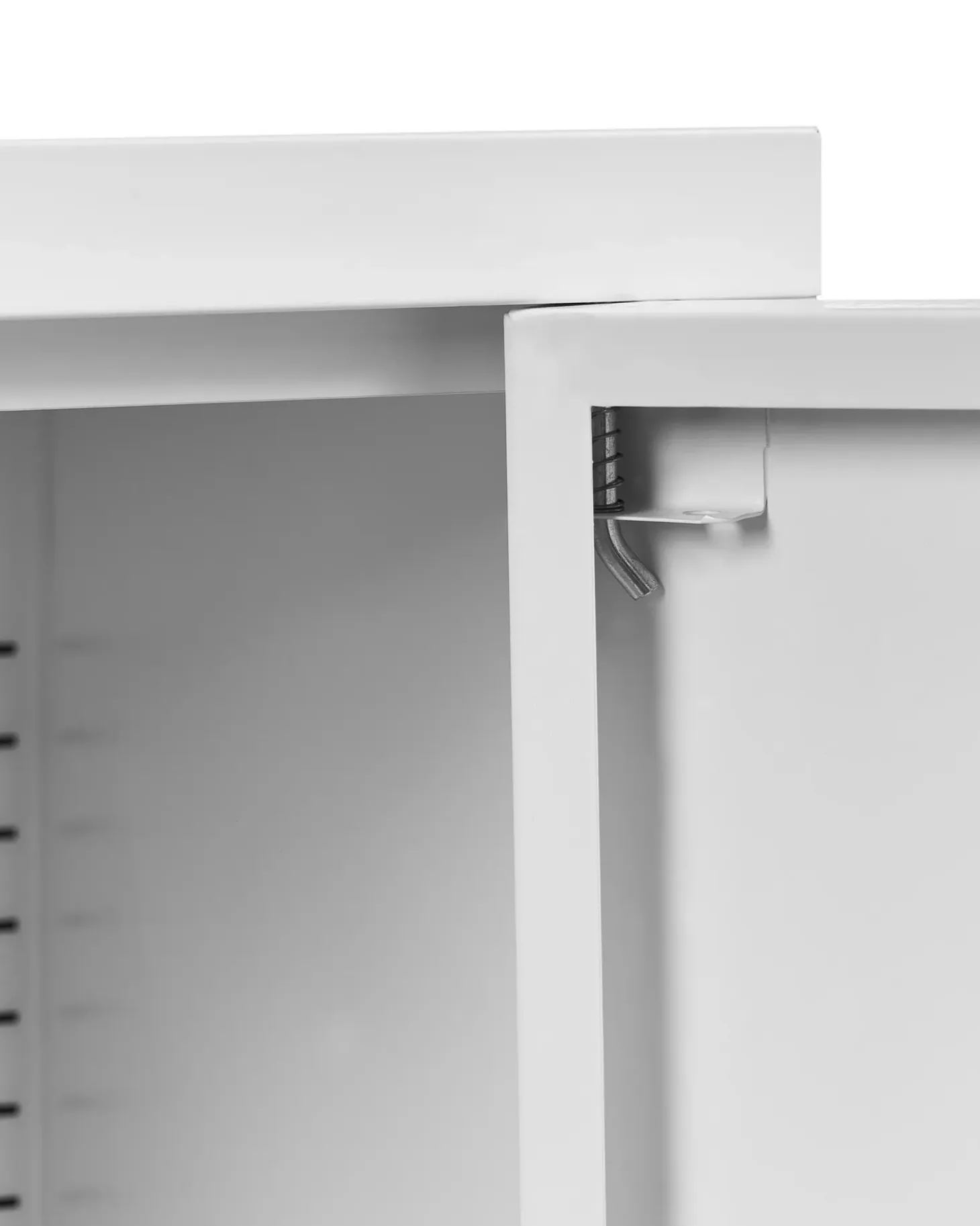 Discount Szafka ze szklanymi drzwiami ESHOLT Metal 80 cm Wszystko Do Przechowywania W Kuchni|Wszystko Do Przechowywania