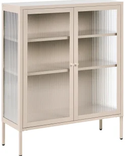 Online Szafka ze szklanymi drzwiami LERRYN Metal 90 cm Wszystko Do Przechowywania W Kuchni|Wszystko Do Przechowywania