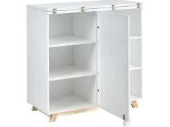 Discount Szafka z funkcją biurka FLOMOT Biały 80 cm 40/80 cm Składane Dzieci Wszystkie Biurka|Biurka Domowe