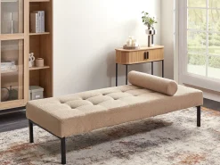 Outlet Szezlong CHINON Boucle Beżowy Szezlongi|Wszystkie Sofy