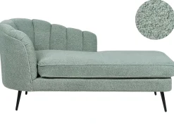 Best Szezlong ALLIER Boucle Zielony Szezlongi|Wszystkie Sofy
