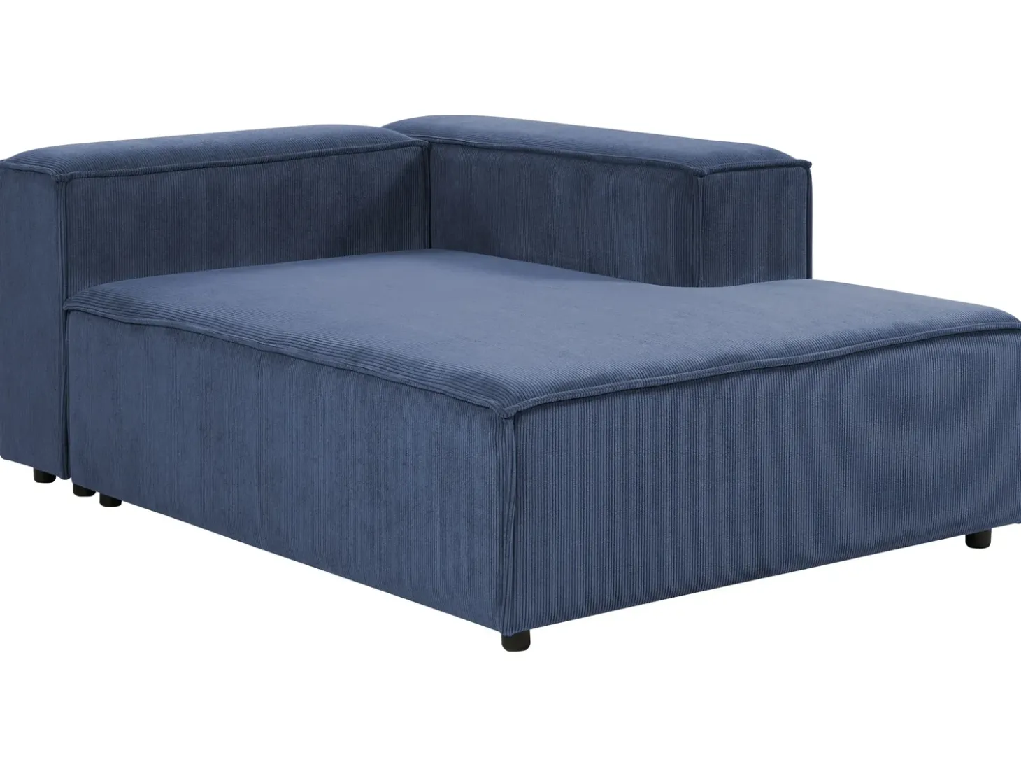 Clearance ARDAL Sztruks Ciemnoniebieski Szezlongi|Sofy Modułowe