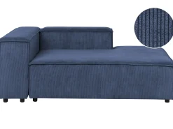 Clearance ARDAL Sztruks Ciemnoniebieski Szezlongi|Sofy Modułowe