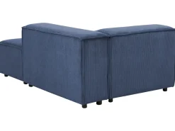 Clearance ARDAL Sztruks Ciemnoniebieski Szezlongi|Sofy Modułowe