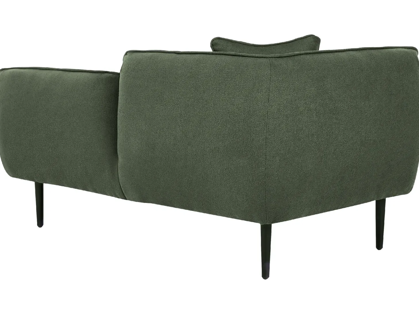Clearance Szezlong CHEVANNES Boucle Ciemnozielony Szezlongi|Wszystkie Sofy