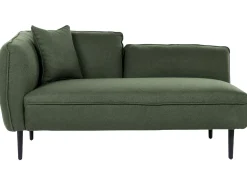 Clearance Szezlong CHEVANNES Boucle Ciemnozielony Szezlongi|Wszystkie Sofy