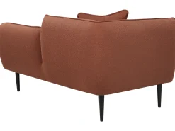 Outlet Szezlong CHEVANNES Boucle Bordowy Szezlongi|Wszystkie Sofy