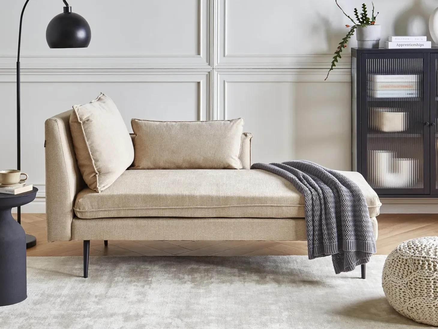 Discount Szezlong YERRES Beżowy Szezlongi|Wszystkie Sofy