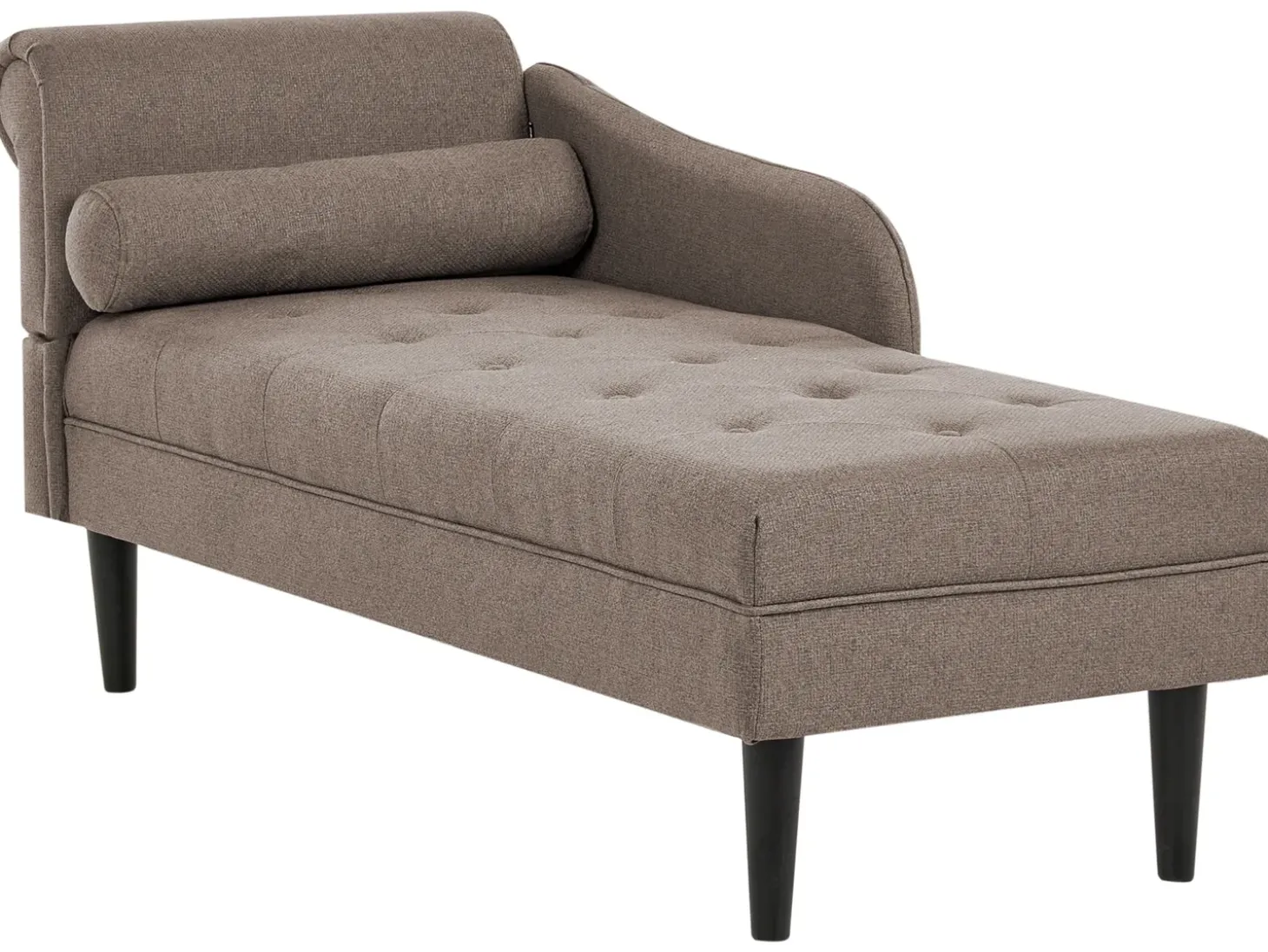 Best Szezlong YVOIRE Beżowoszary Szezlongi|Wszystkie Sofy