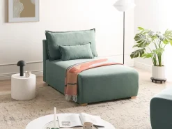 Outlet NERBO Jasnozielony Szezlongi|Sofy Modułowe
